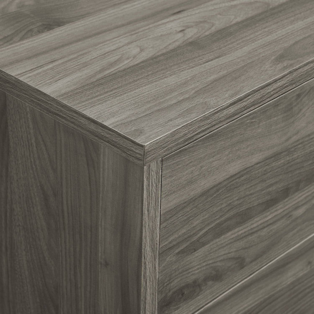 Mid-Century TV Console - Dark Walnut K569