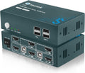 4 Port 4K@30Hz HDMI KVM Switch with 8 HDMI and 4 USB Cables V237