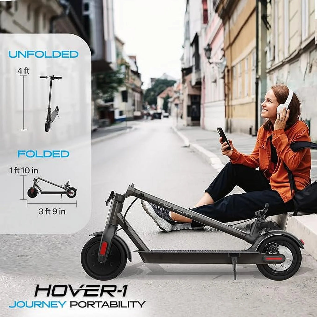 Yellow Folding Electric Scooter, 16 mph Max Speed F881