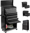 Black 8-Drawer Rolling Tool Chest with Lock P464169