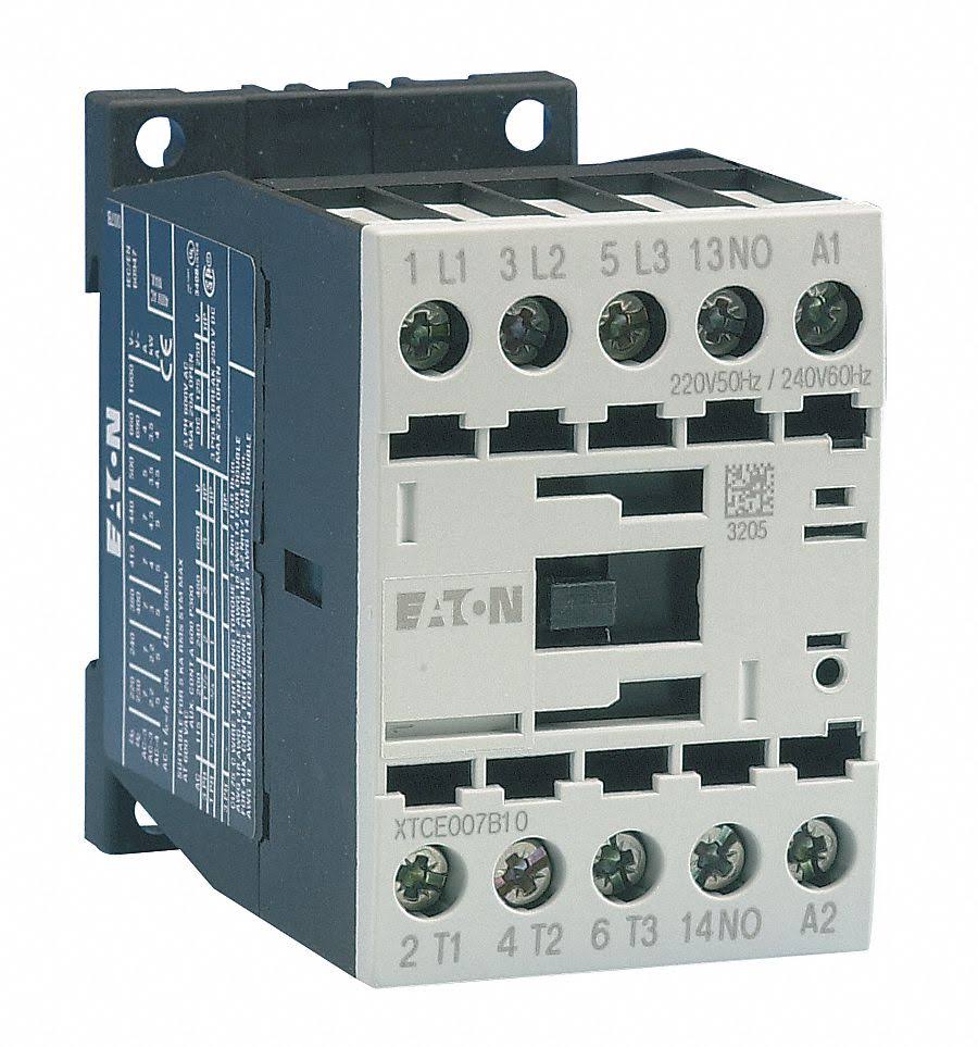 24VDC IEC Magnetic Contactor, 3 Poles, 15 Full Load Amps U58035