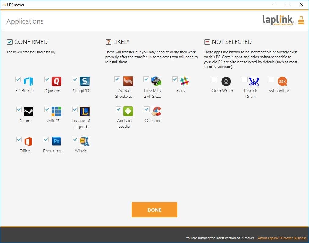 PC to PC Migration Software with 5 Use License S7949