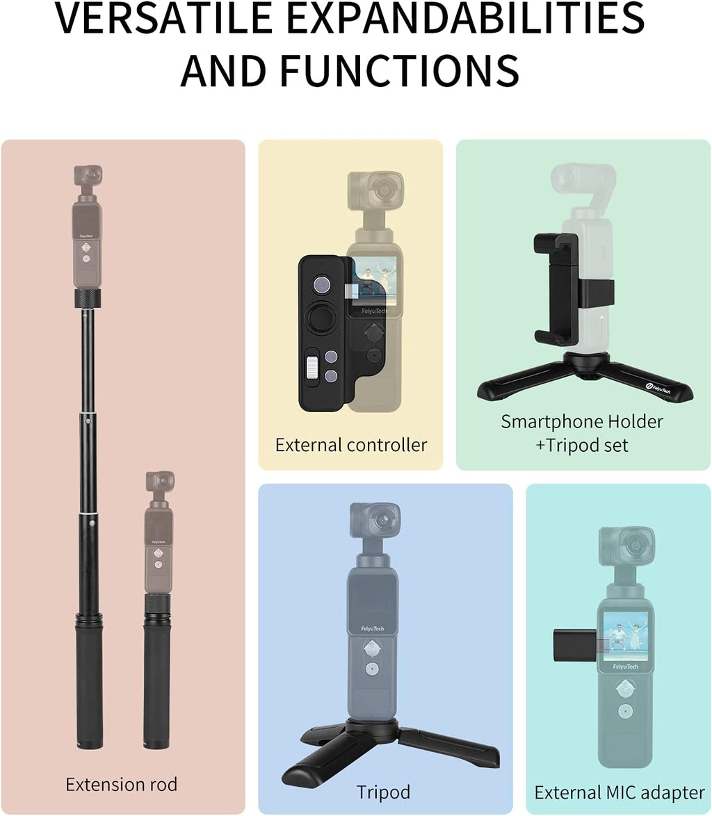 4K Video Action Camera with 3-Axis Gimbal Stabilized T1447