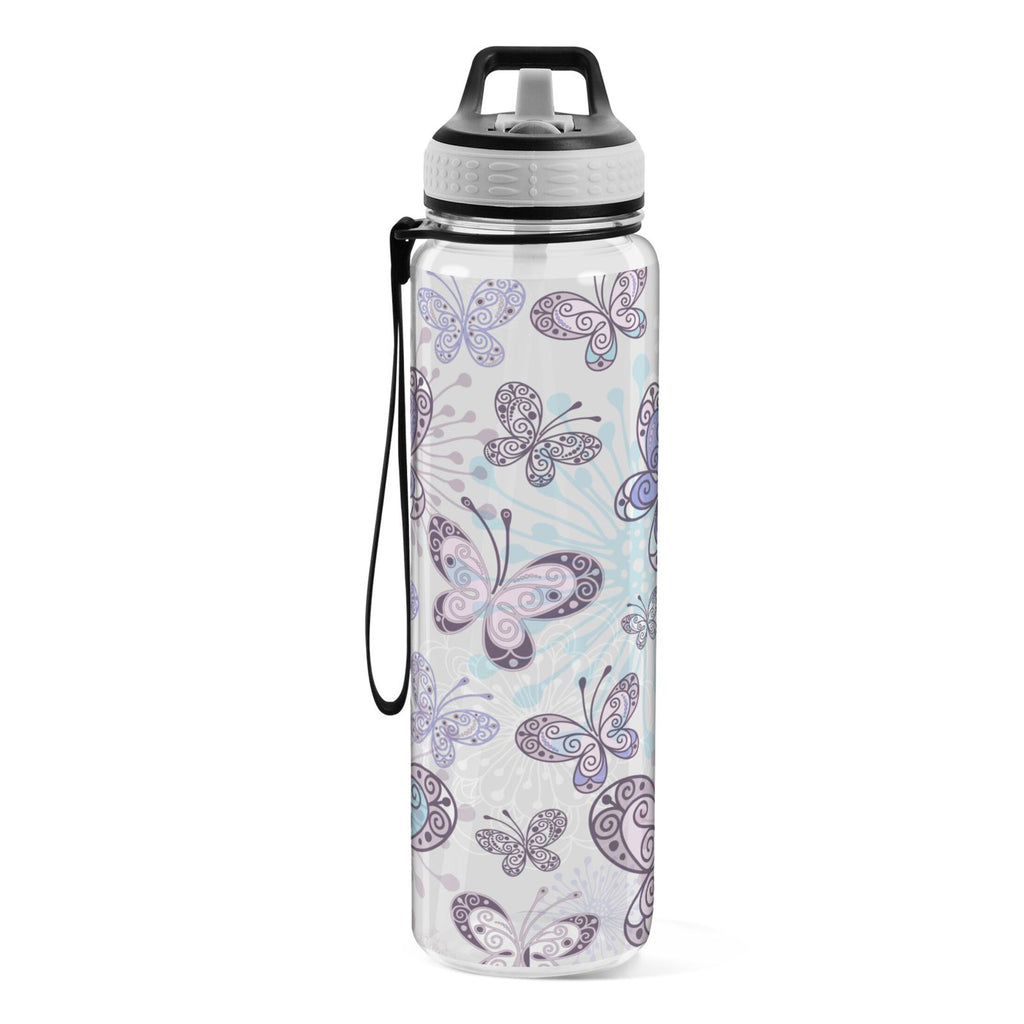 32oz Leakproof Tritan Sports Water Bottle with Straw E9871
