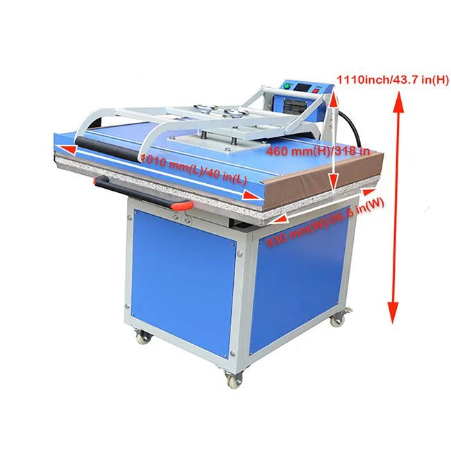 31" x 39" Manual Heat Press Machine for Printing T-Shirt Mug Coaster T270189