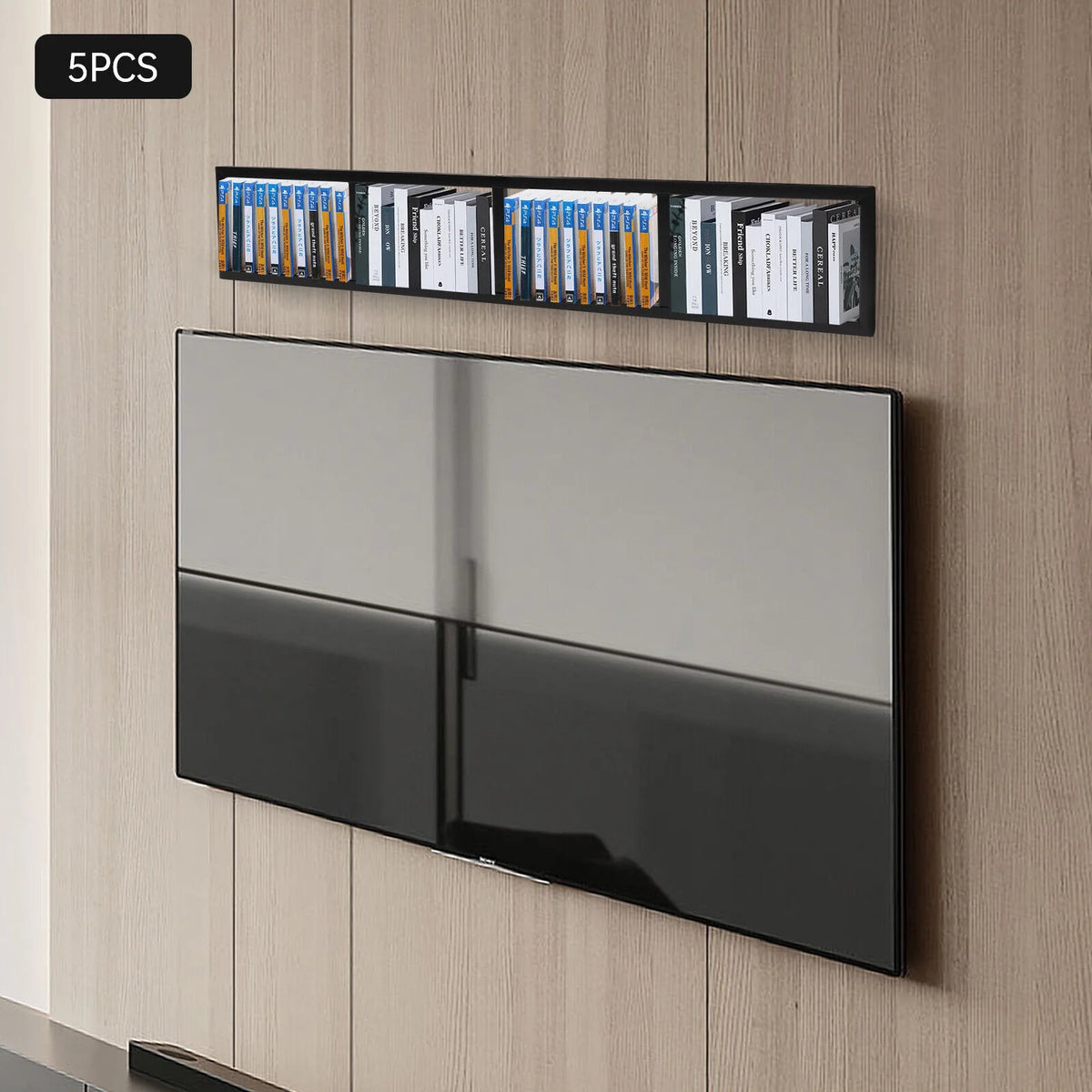 34 In Video Game Rack Media Storage Shelves X576