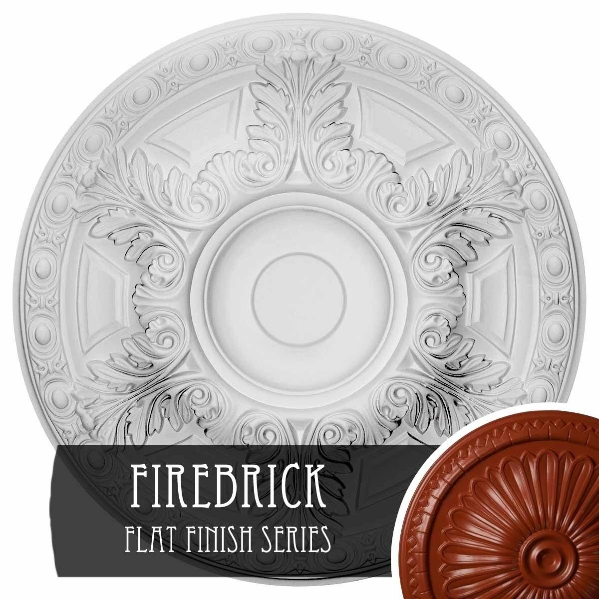 Firebrick Granada Ceiling Medallion H65462