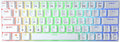 Wireless Wired 60% Mechanical Keyboard with Arrow Keys, True RGB Backlit E283