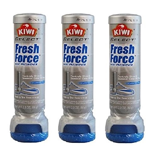 Kiwi Fresh Force Sneaker Shoe Deodorizer Odor Protection Scent Freshner H4295