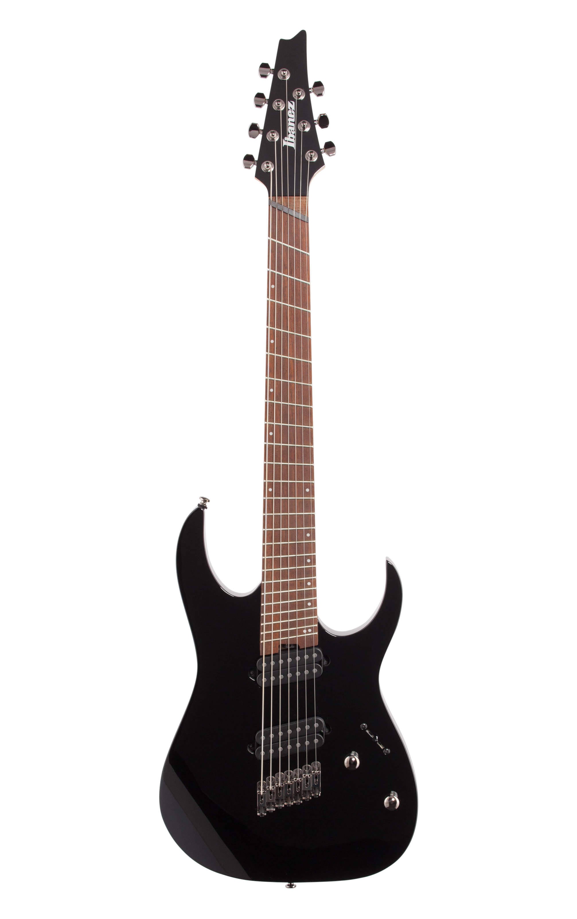 Black Multi-Scale 7-String Electric Guitar U716