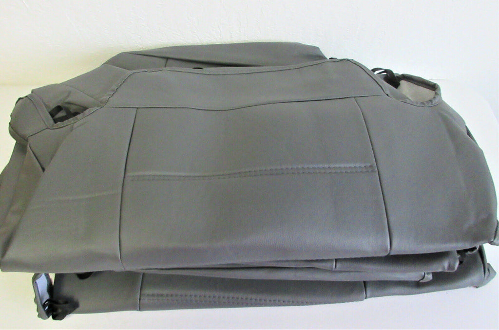 Gray PU Leather Seat Covers for SUV and Pick Up Trucks K17748