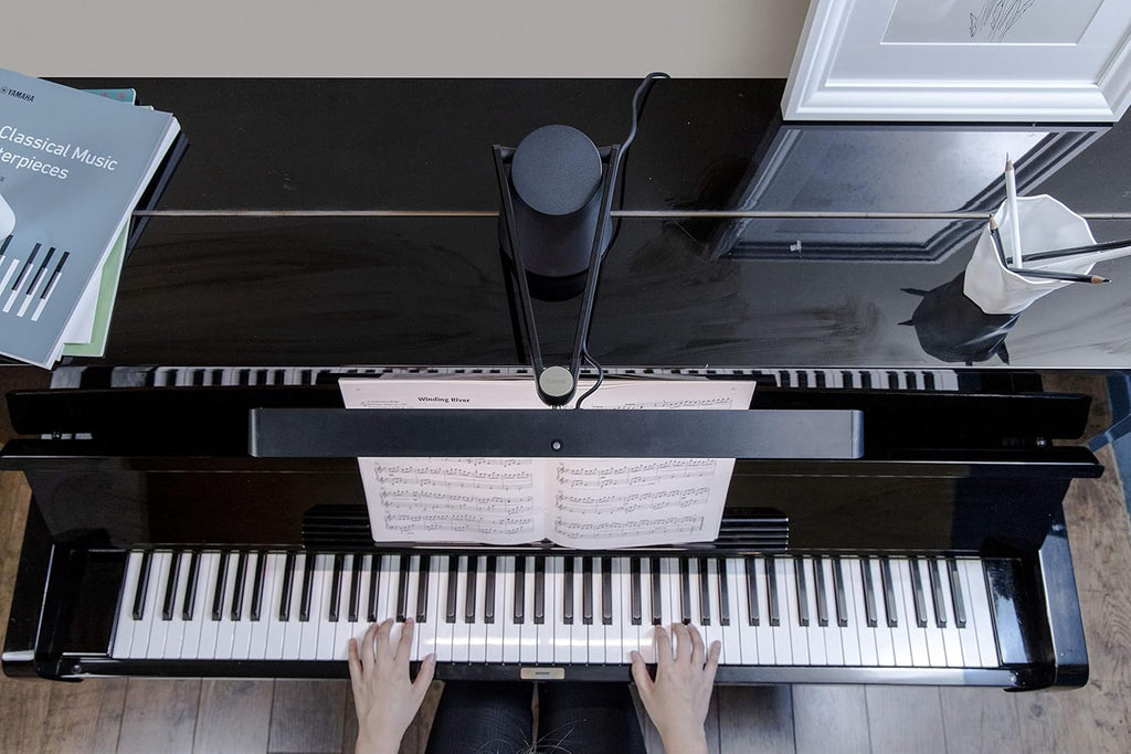 Black PianoLight with 6 Color Modes J657