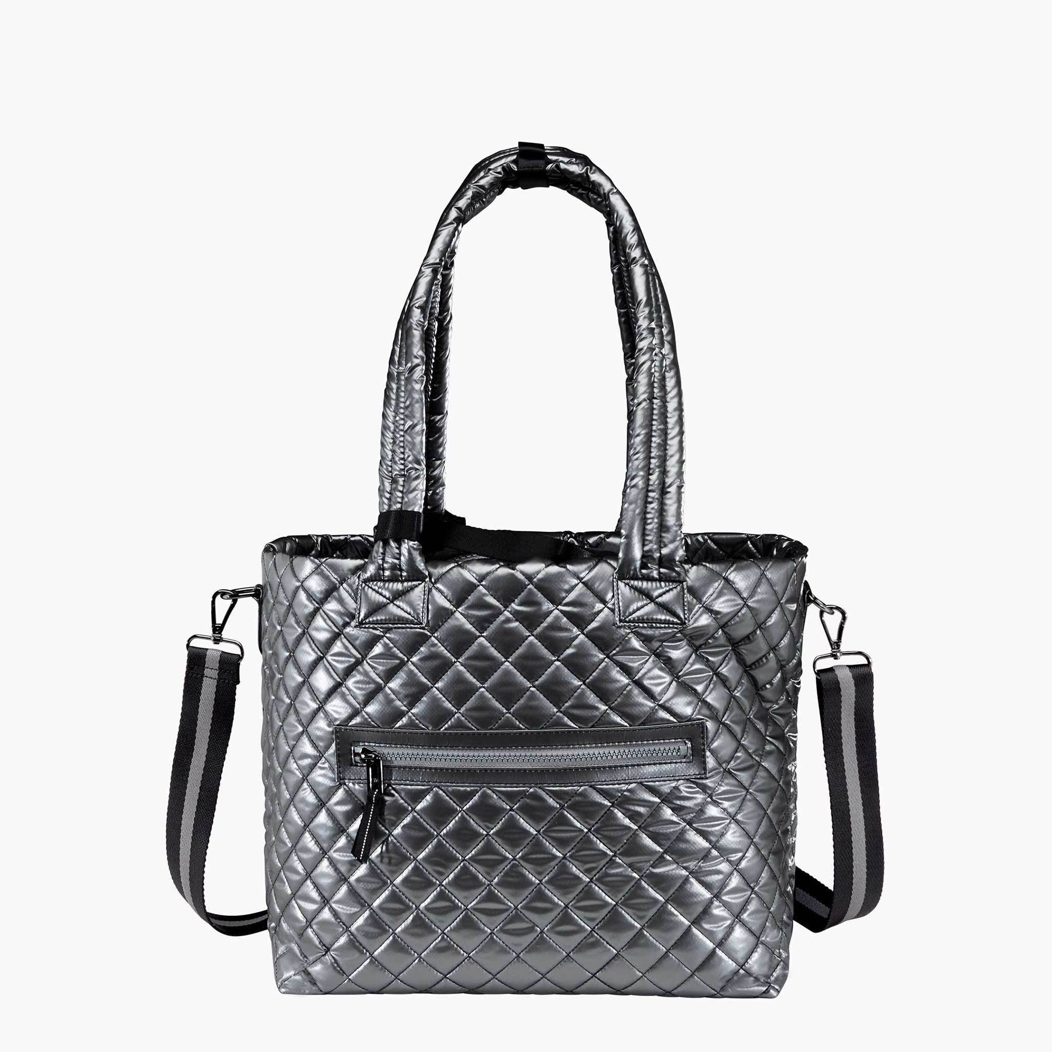 Kitchen Sink Tote Gunmetal Silver D6041