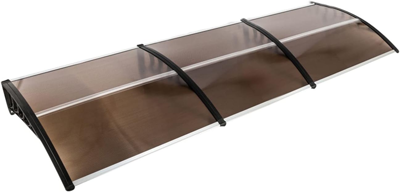100 x 80 Clear Door and Window Awning Pack of 2 Q874