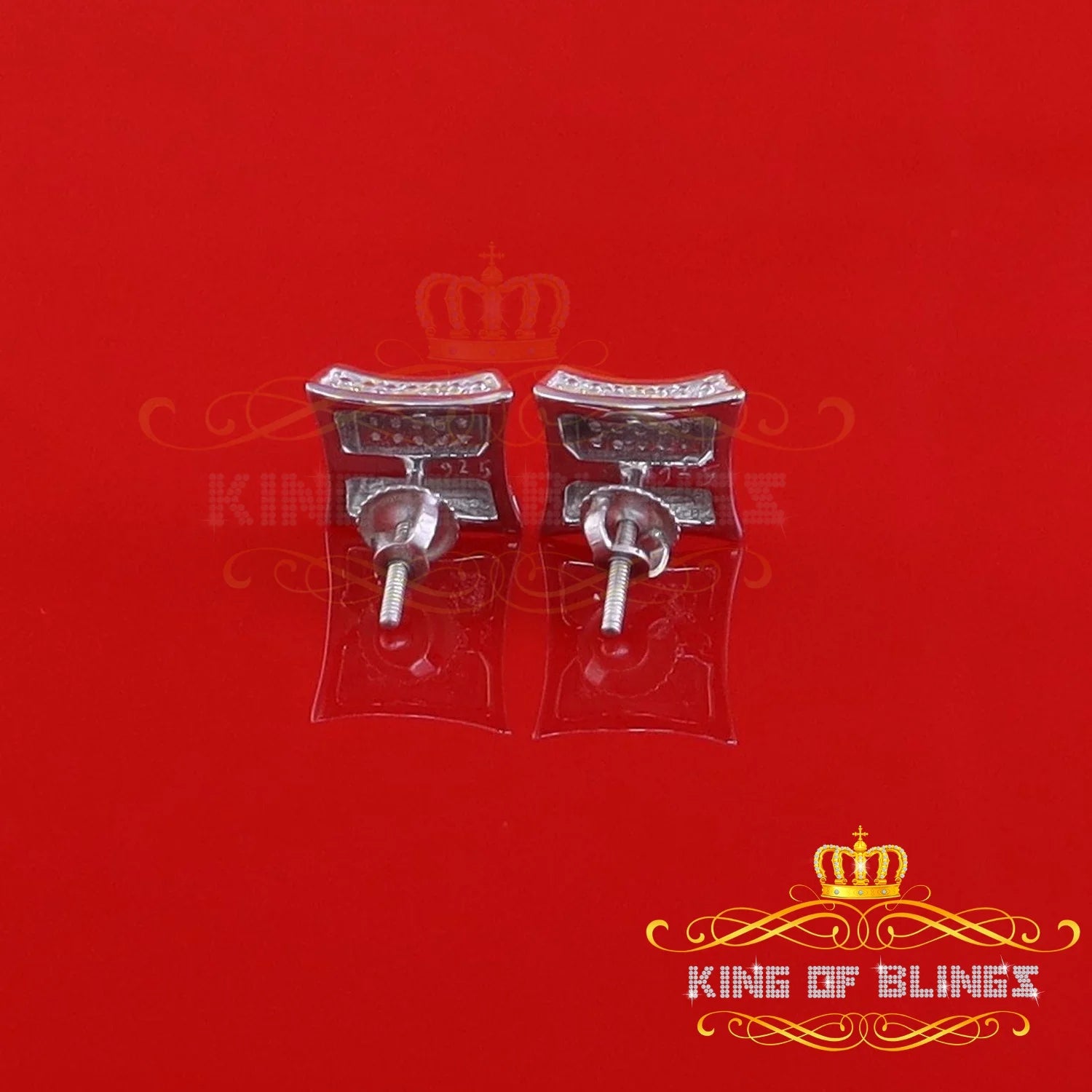White Kite Stud Earrings P3336