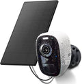 Wireless Outdoor Security Camera with Solar Panel, 1080P Color Night Vision, PIR Motion Sensor, Siren Alarm, 2-Way Audio, Waterproof U516740