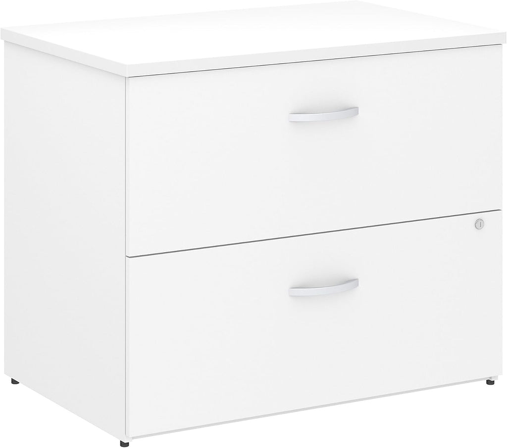 2 Drawer Lateral File Cabinet Storm Gray N337