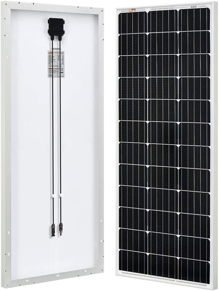 100 Watt 12 Volt Monocrystalline Solar Panel U644574