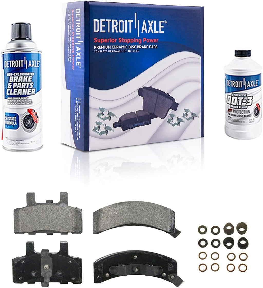 2WD Front Disc Rotors and Brake Pads 6pc Set C4474