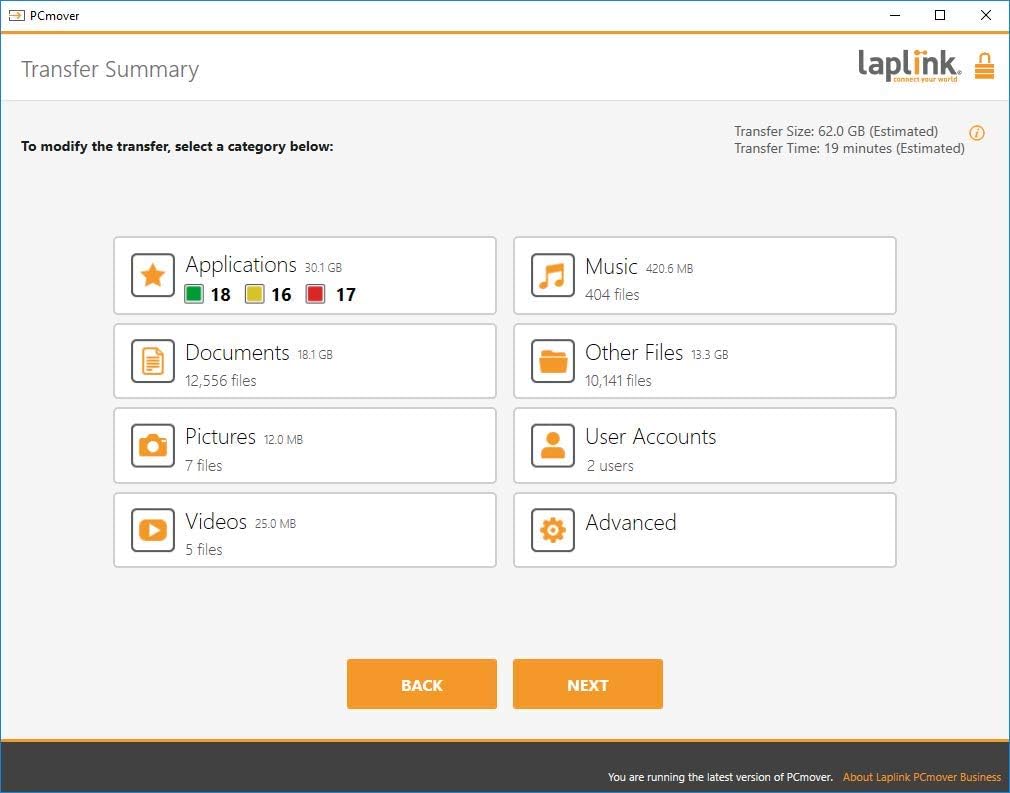 PC to PC Migration Software with 5 Use License S7949