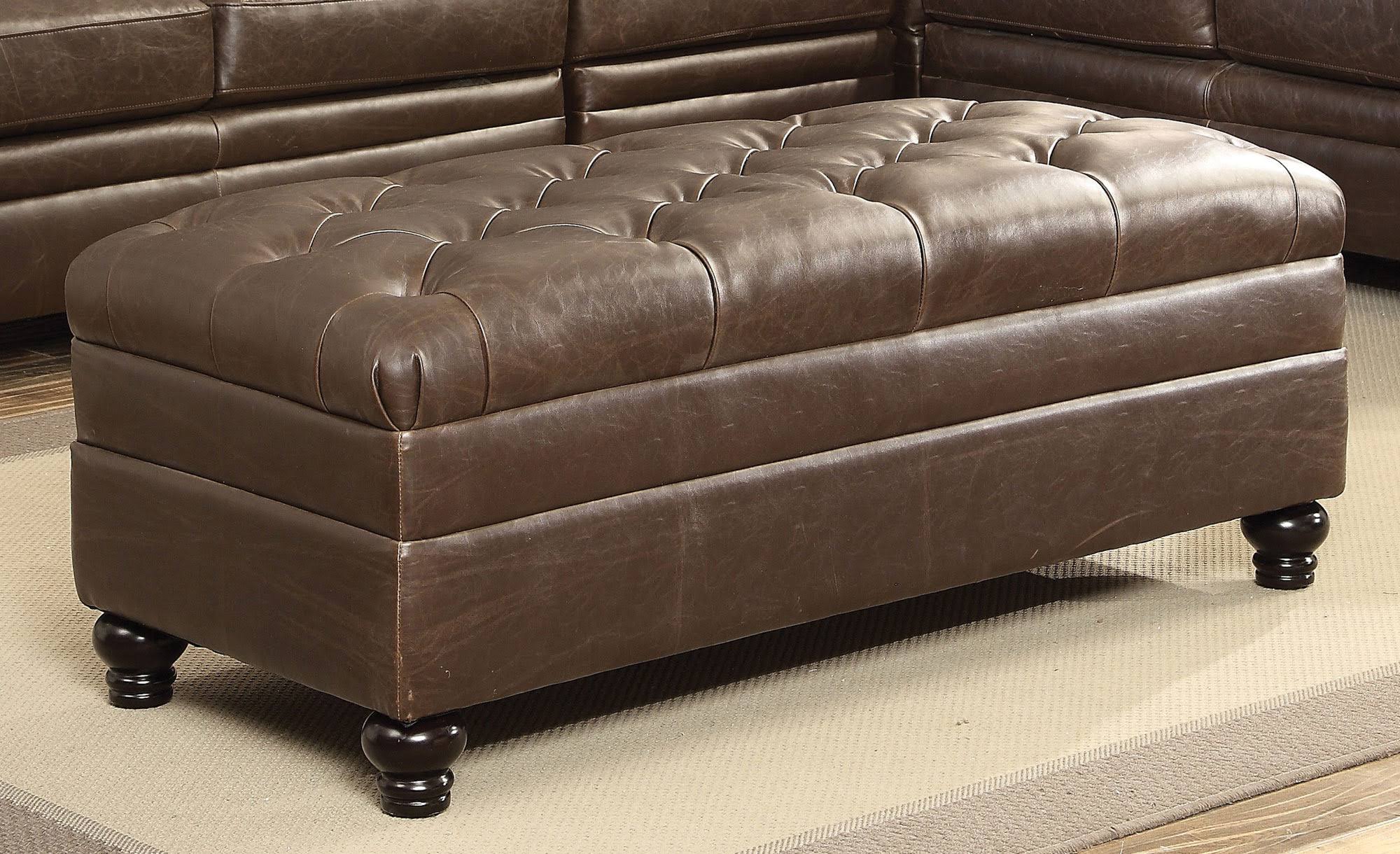 Brown Ottoman E29276