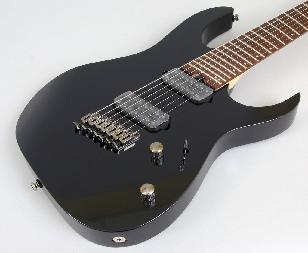 Black Multi-Scale 7-String Electric Guitar U716