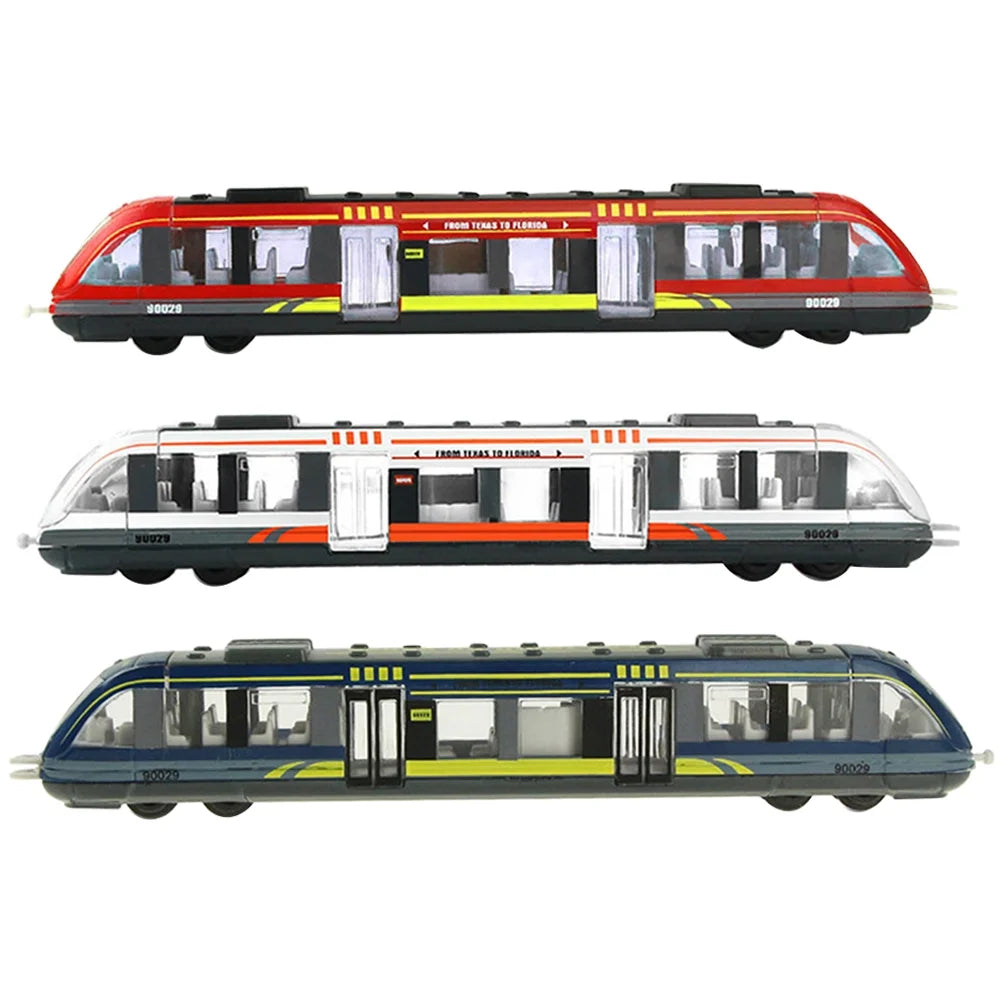 3pcs Simulation Electric Train Toy F6664