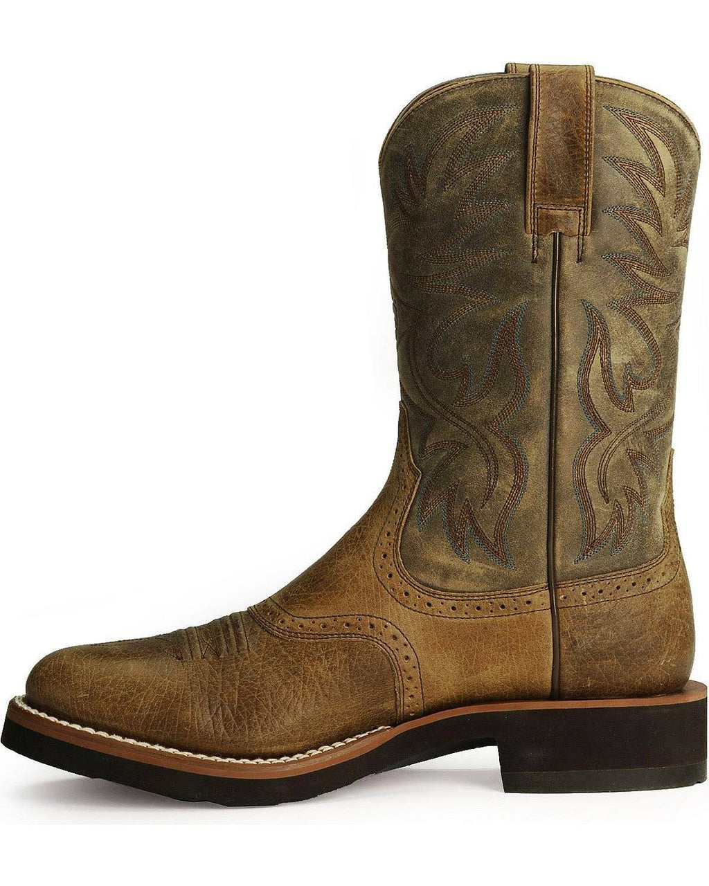 Earth Heritage Crepe 9.5 Men&s Work Boots Q84209