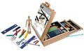 124-Piece Sketching and Drawing Easel Artist Set H275