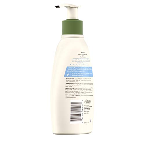 Sheer Hydration Daily Moisturizing Lotion With Soothing Oat, Fragrance-Free Body Moisturizer, 12 Fl. Oz H8789