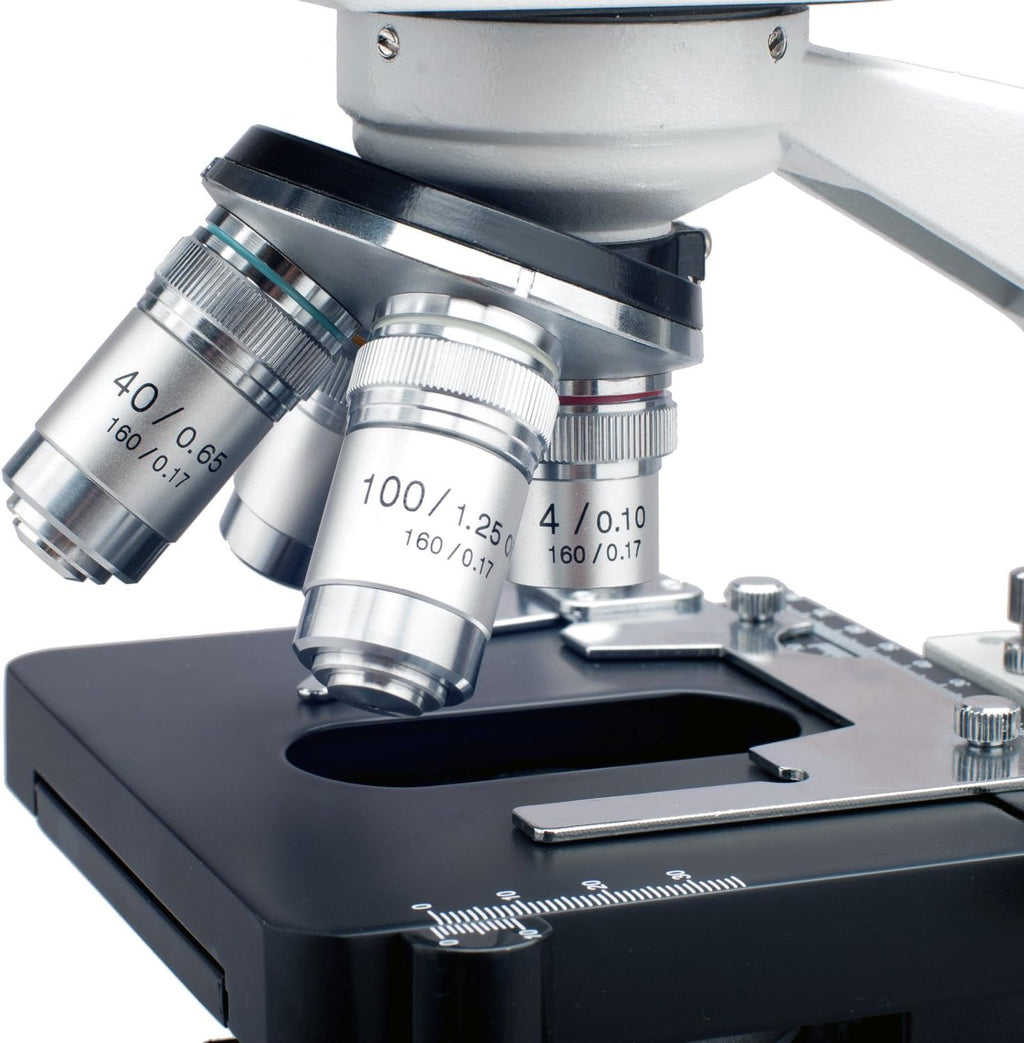 Binocular Compound Microscope, 40X-2000X Magnification, LED Illumination A1421