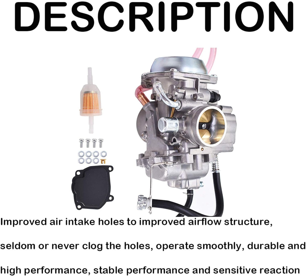 Carburetor Replacement for Suzuki King Quad 300 Pack of 2 P7593
