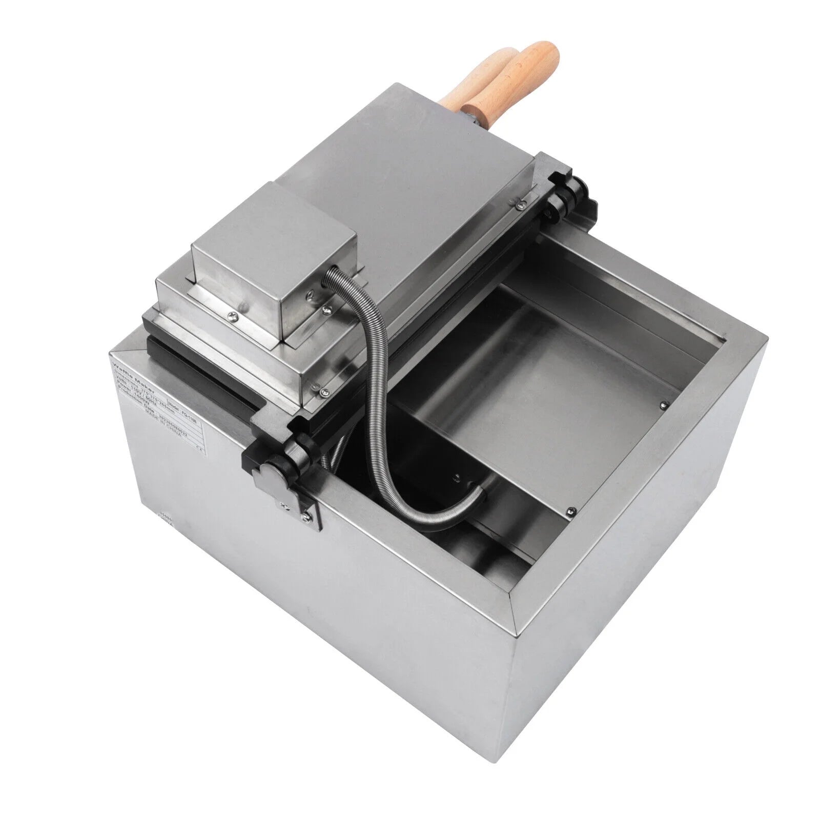 3 Slice Stainless Steel Non-stick Double Head Waffle Maker H449403