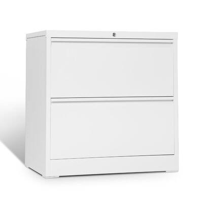 White 2-Drawer Filing Cabinet A452