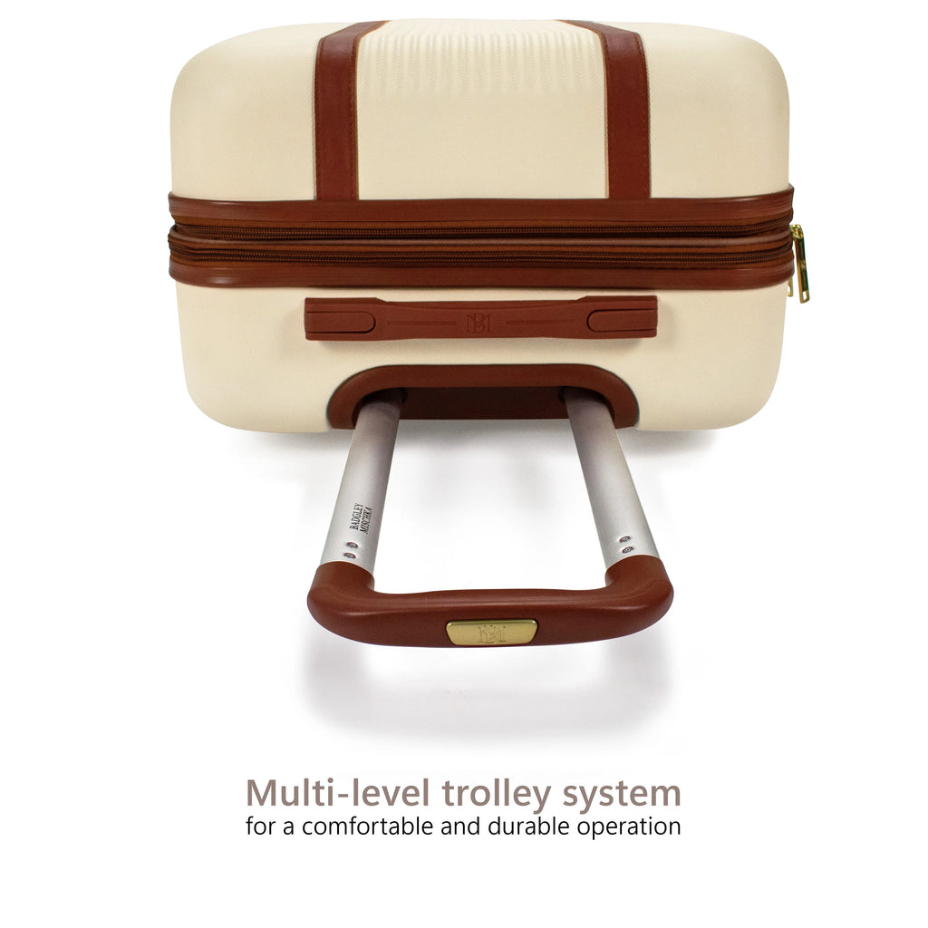 3 Piece Expandable Retro Luggage Set N887