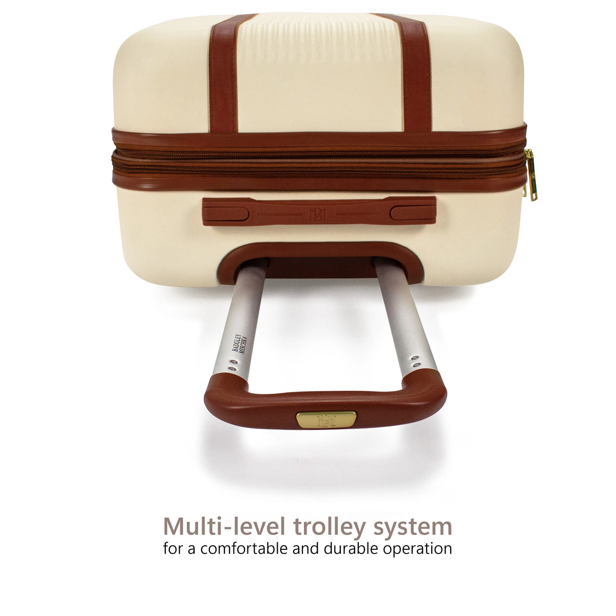 3 Piece Expandable Retro Luggage Set N887
