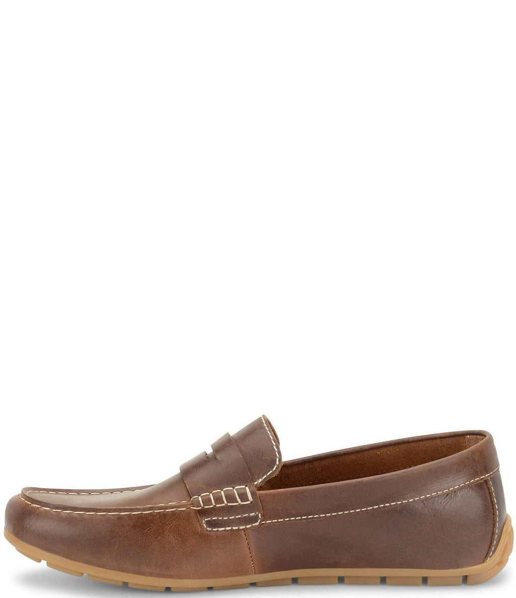 Dark Tan Men&s Shoes Q920
