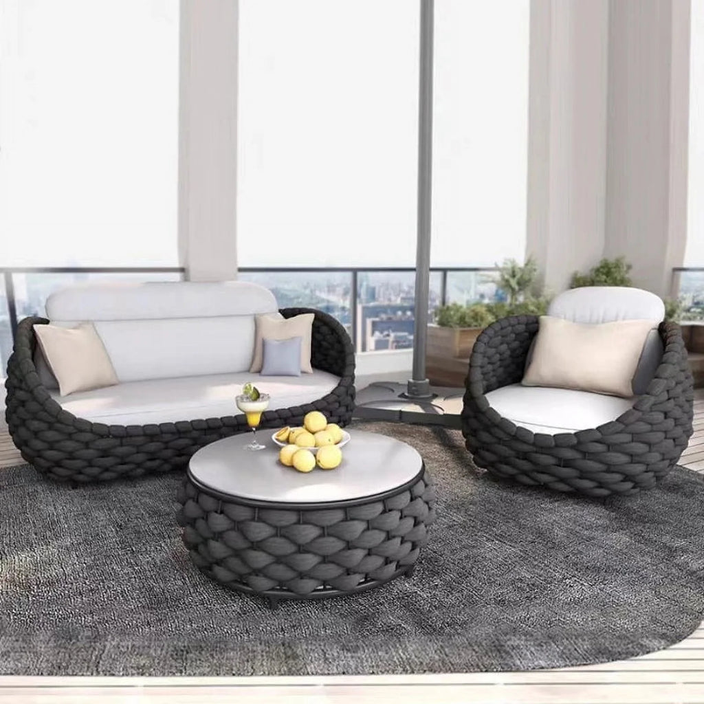 Rattan Woven Outdoor Sofa Coffee Table J999063