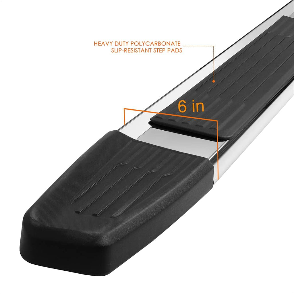 6 Inch Running Boards Side Steps Nerf Bars H3535
