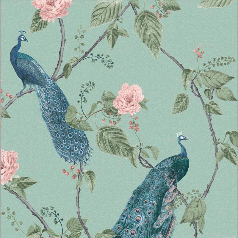 Navy Wallpaper J652