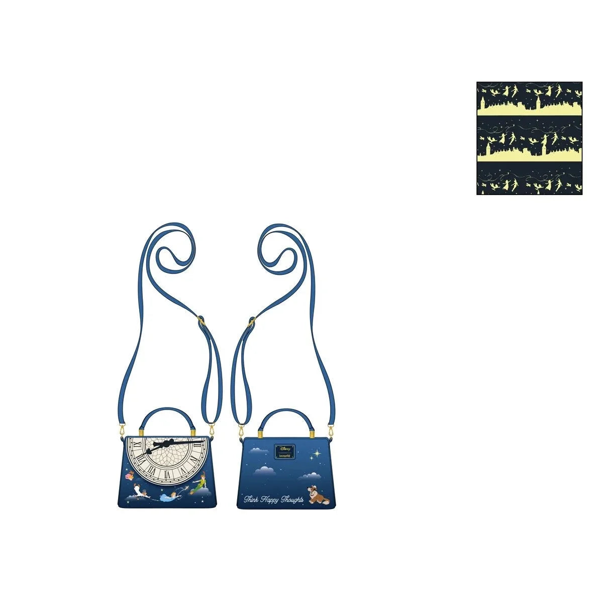 Glow-in-the-Dark Crossbody Purse U460