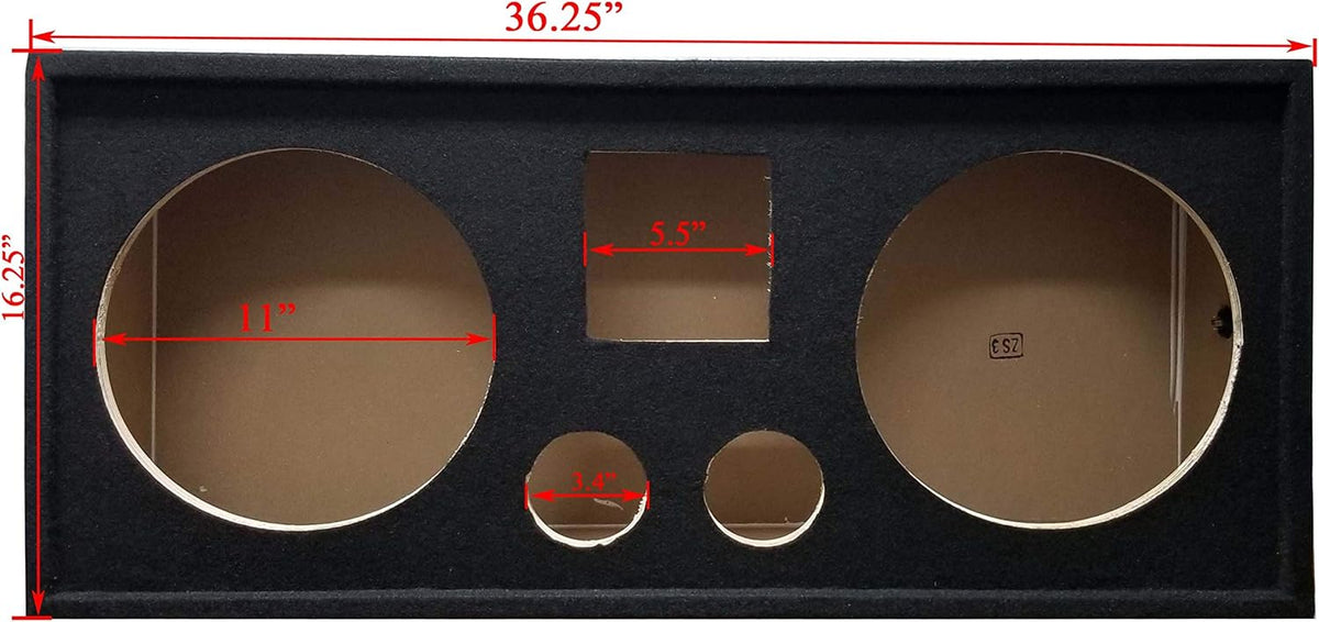 12 Speaker Enclosure Box with Spring Terminal U343484