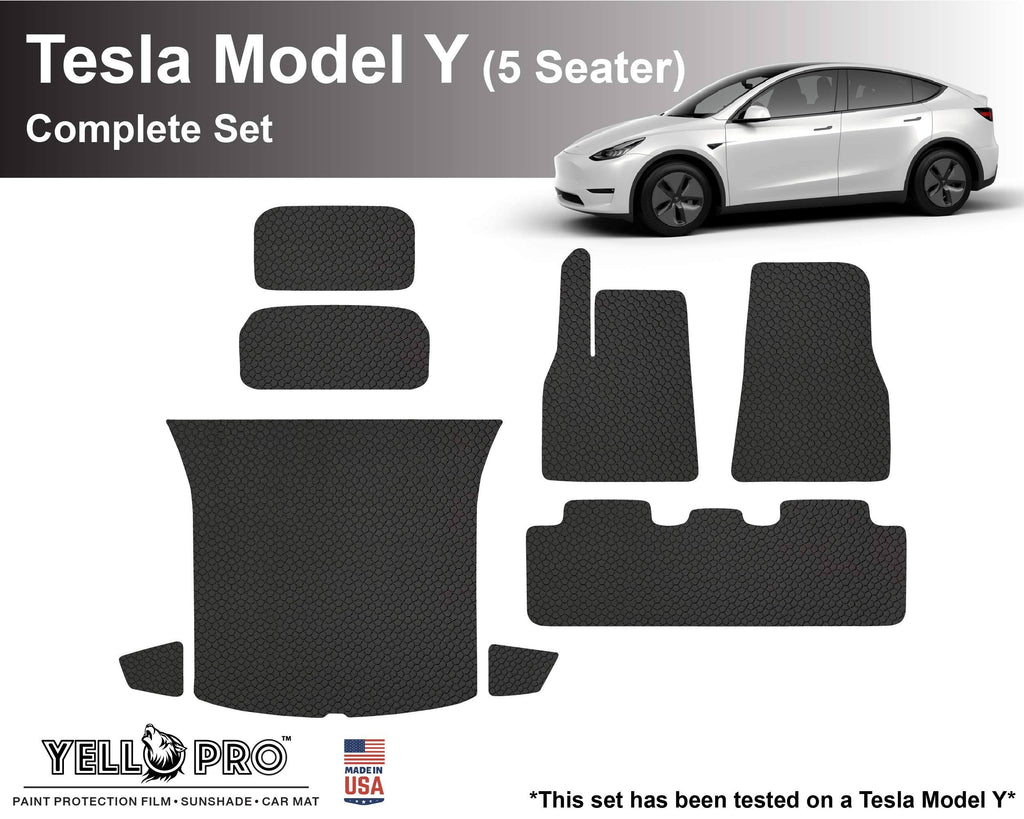 Black All Weather Floor Mat for Tesla Model Y N41687
