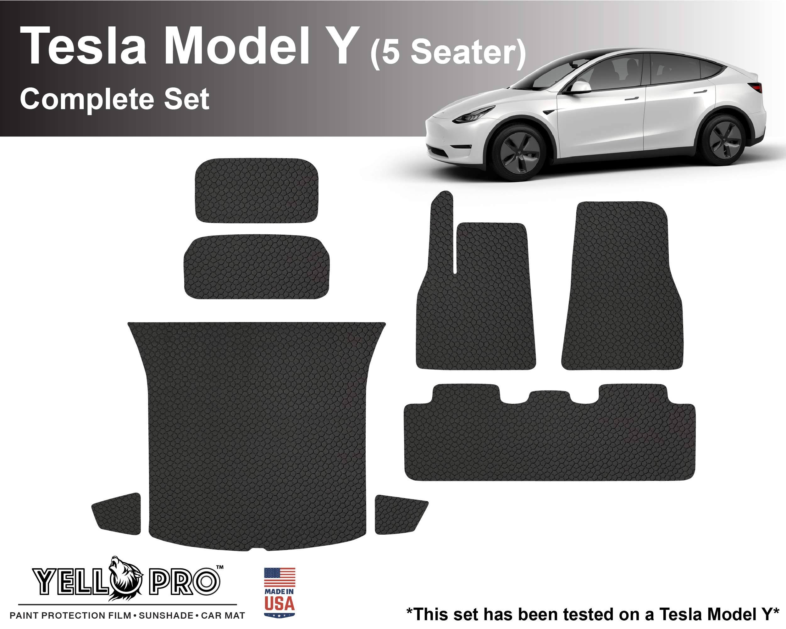 Black All Weather Floor Mat for Tesla Model Y N41687