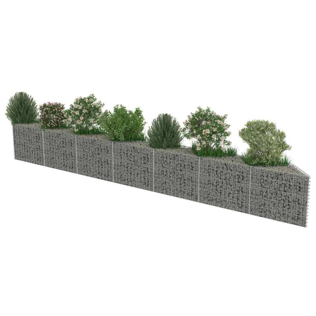 Galvanized Steel Gabion Wall W9377