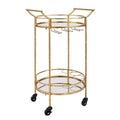 Gold Metal Bar Cart H262
