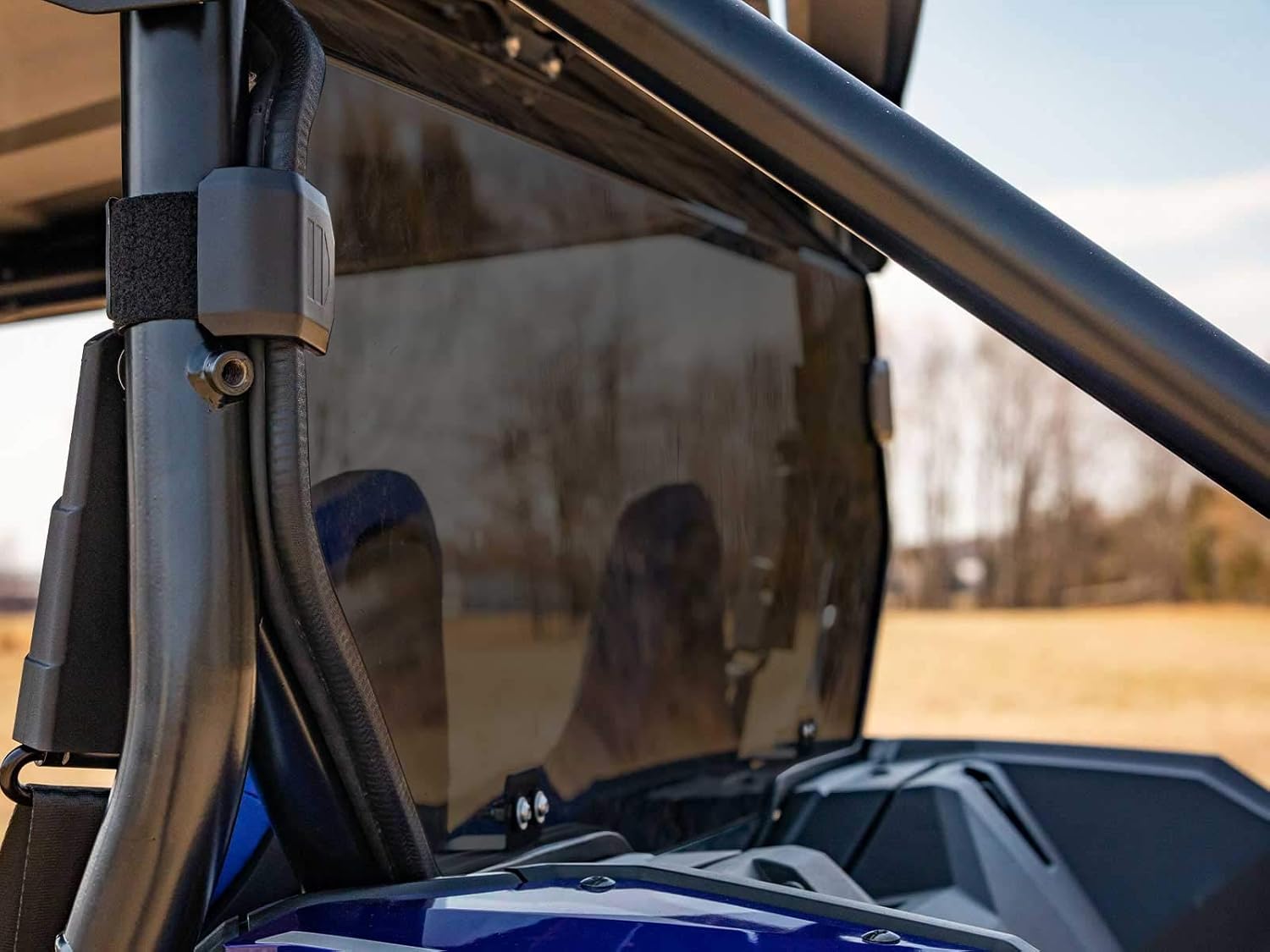 Rear Windshield for Honda Talon 1000X / 1000R (2-seat model only), 1/4 Thick Dark Tint Polycarbonate M686