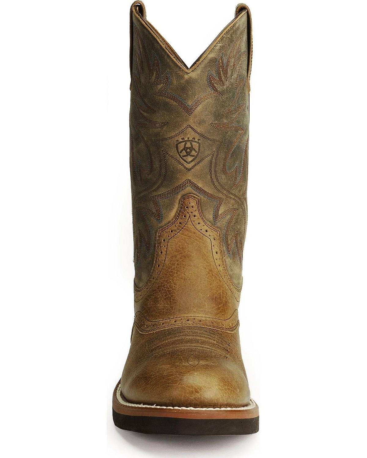 Earth Heritage Crepe 9.5 Men&s Work Boots Q84209