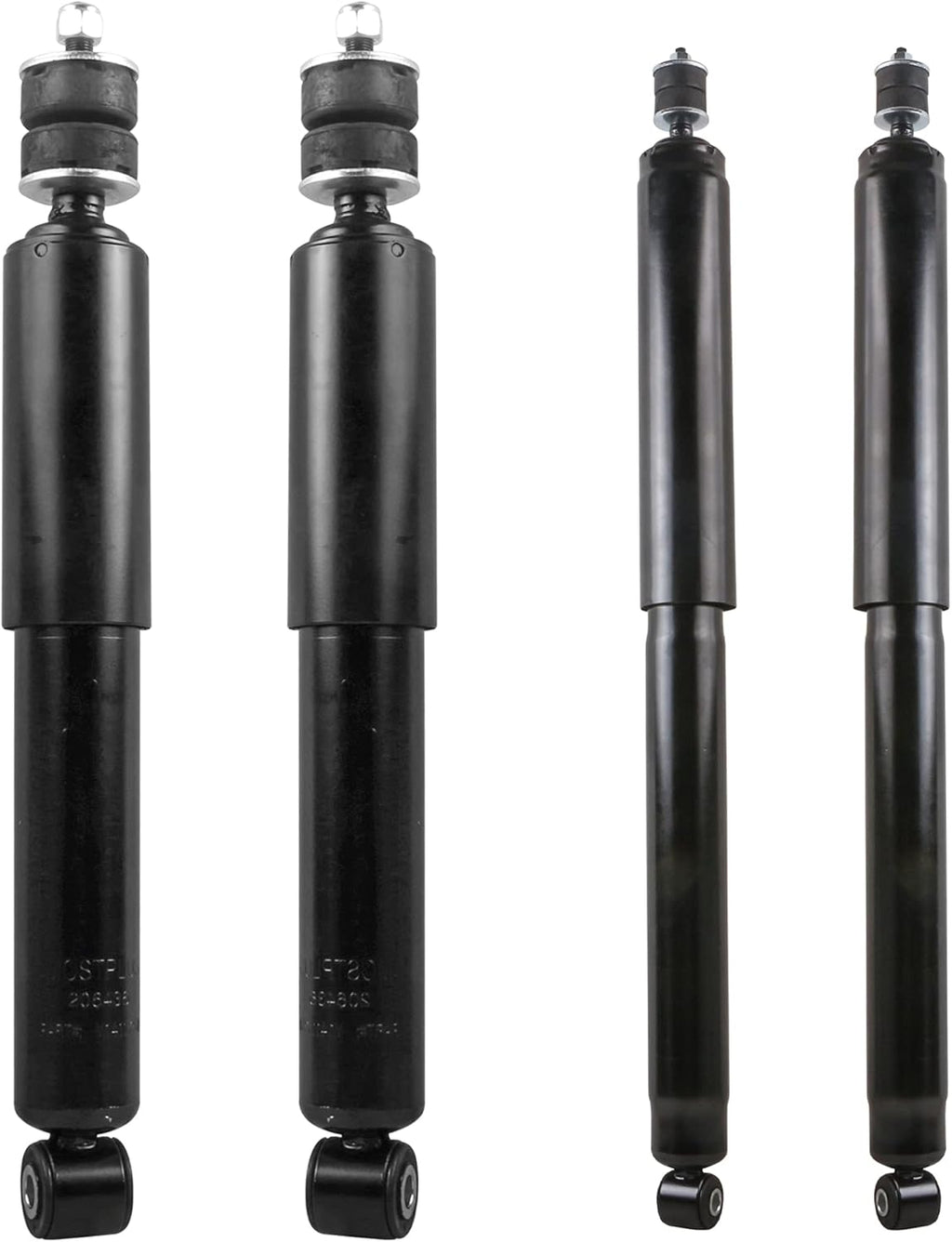 Front+Rear Shock Absorbers Set of 4 for Ford F-150 4WD Z63204