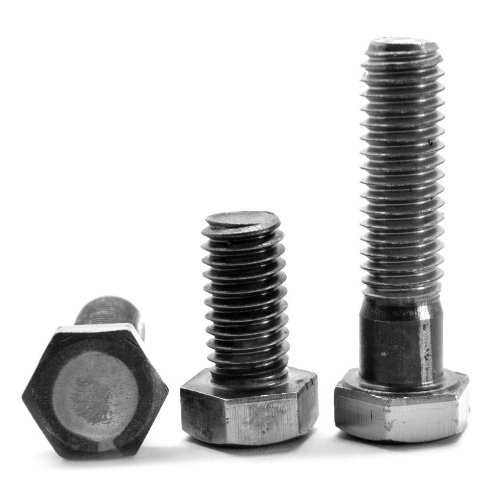 Coarse Thread Grade 2 Hex Cap Screw Low Carbon Steel Plain Finish Pk 650 T3027